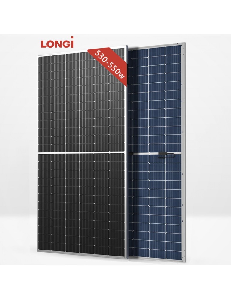 540W Longi Hi MO BiFacial LR5 72HIBD 530 550M Solarmodul