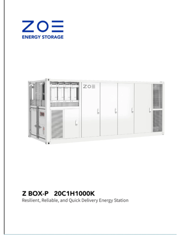 Z BOX-P 1.1MWh