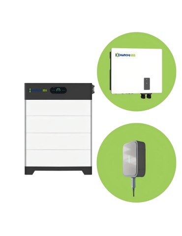 Hanchu-paket 12kW / 10.8kWh + KEEP Aggregatormodul