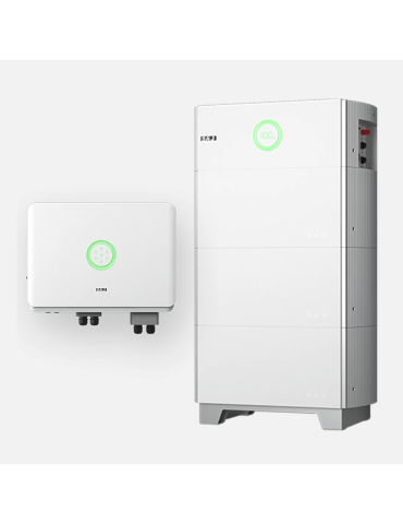 SAJ Inversor H2 y solución de almacenamiento en batería B2