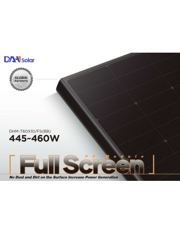 455W DAH Solar Full Screen DHM-T60X10/FS(BB) PV Module